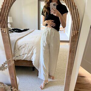 Reformation Vesta Pant | Oatmeal Size 2